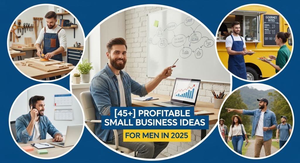 Small Business Ideas for Men in 2025