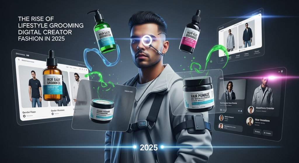 lifestyle grooming digital creator fashion