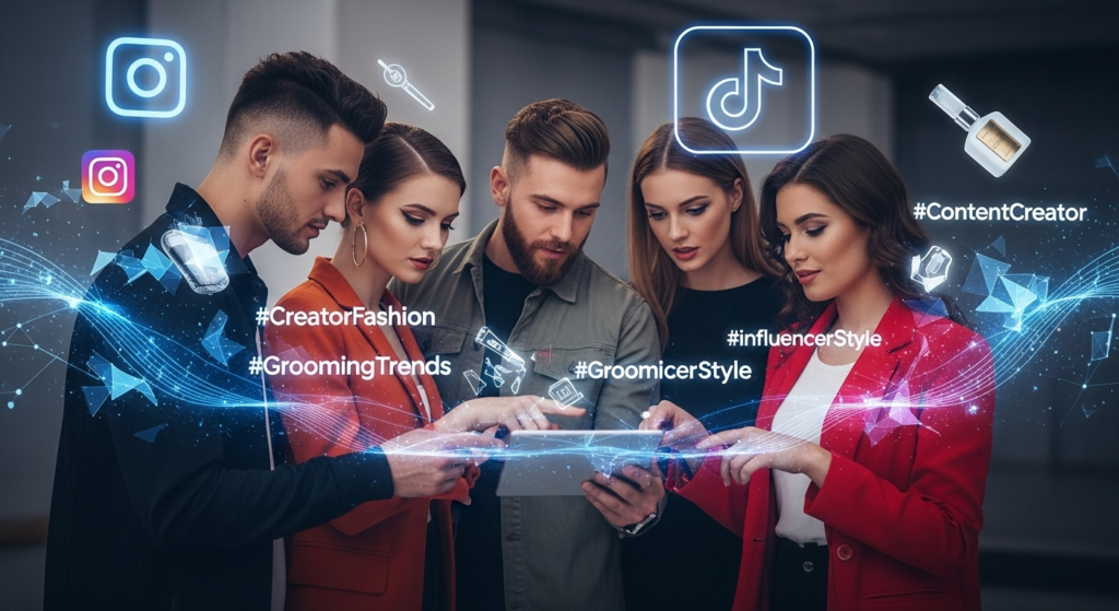 Why Creators Now Lead Fashion and Grooming