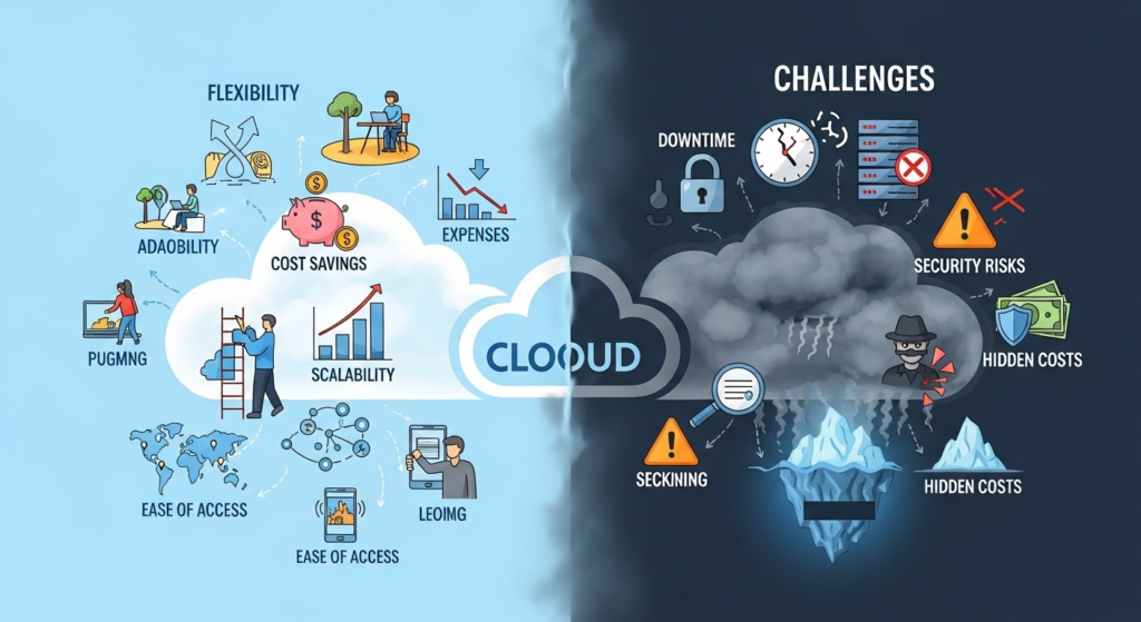 Disadvantages of Cloud Computing