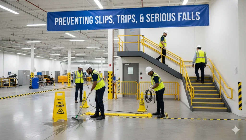 Preventing Slips, Trips, and Serious Falls